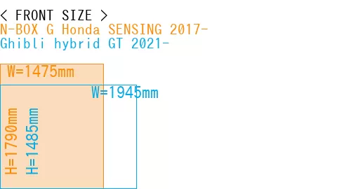 #N-BOX G Honda SENSING 2017- + Ghibli hybrid GT 2021-